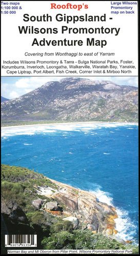 Hema South Gippsland - Wilsons Promontory Map