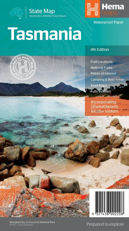 Hema Tasmania State Map - Everything Caravans