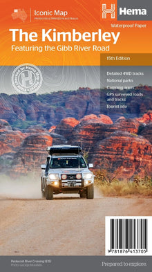 Hema The Kimberley Map - Everything Caravans