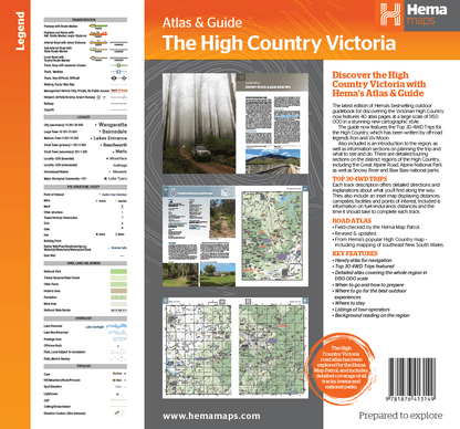 Hema The Victorian High Country Atlas and Guide - Everything Caravans