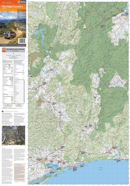 Hema The Victorian High Country Map - Everything Caravans