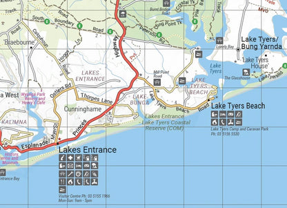 Hema The Victorian High Country - South Eastern Map - Everything Caravans