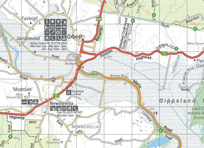 Hema The Victorian High Country - South Eastern Map - Everything Caravans