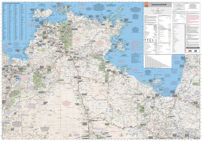 Hema Top End and Gulf Map - Everything Caravans