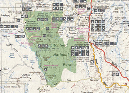 Hema Top End and Gulf Map - Everything Caravans