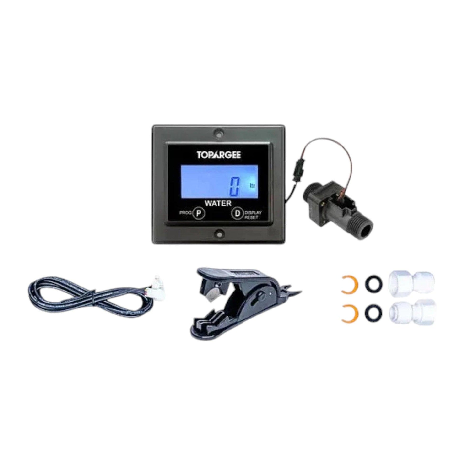Topargee Flush Mount Water Gauge Complete install Kit - Everything Caravans
