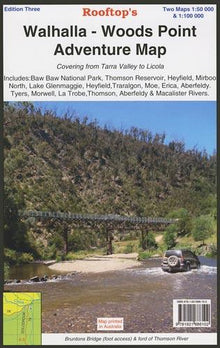 Hema Walhalla Woods Point Adventure Map - Everything Caravans