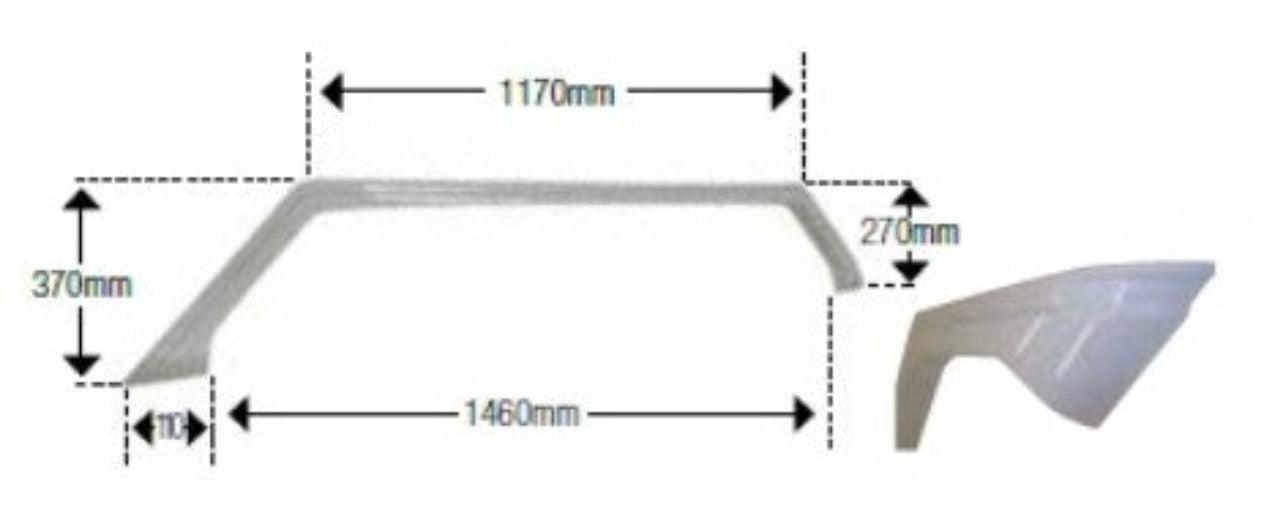 1 x Jayco Double Wheel Spat White (Pick Up Only) - Everything Caravans