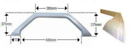 1 x Jayco Freedom Single Wheel Spat - White (Pick Up Only) - Everything Caravans
