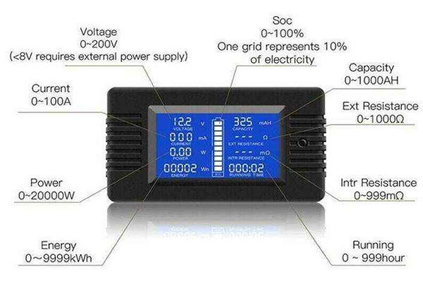 100amp Duramax Lithium Battery with Built-in Battery Monitor - Active Bms - Everything Caravans