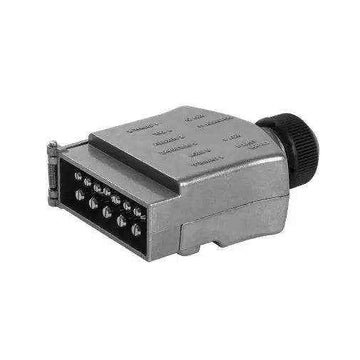 12 Pin Male Trailer Plug Non-Lead Alloy - Everything Caravans