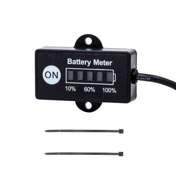 12volt Led Dual Battery Monitor Fuel Gauge Meter Digital Percentage Switch - Everything Caravans