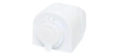 12vdc Surface Mount Female White Car Accessory Socket - Everything Caravans