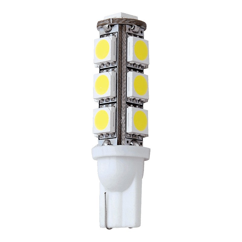 13 LED T10 Wedge Replacement Bulb Cool White Everything Caravans