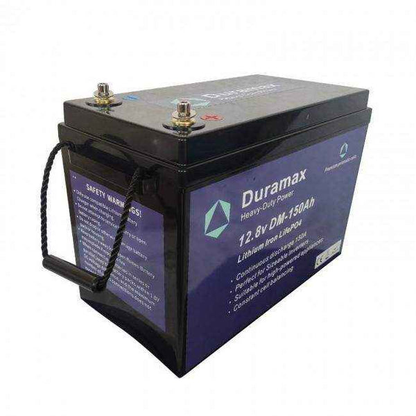 150amp Duramax Lithium Battery 12.8 volt with Bms - Bluetooth - Everything Caravans