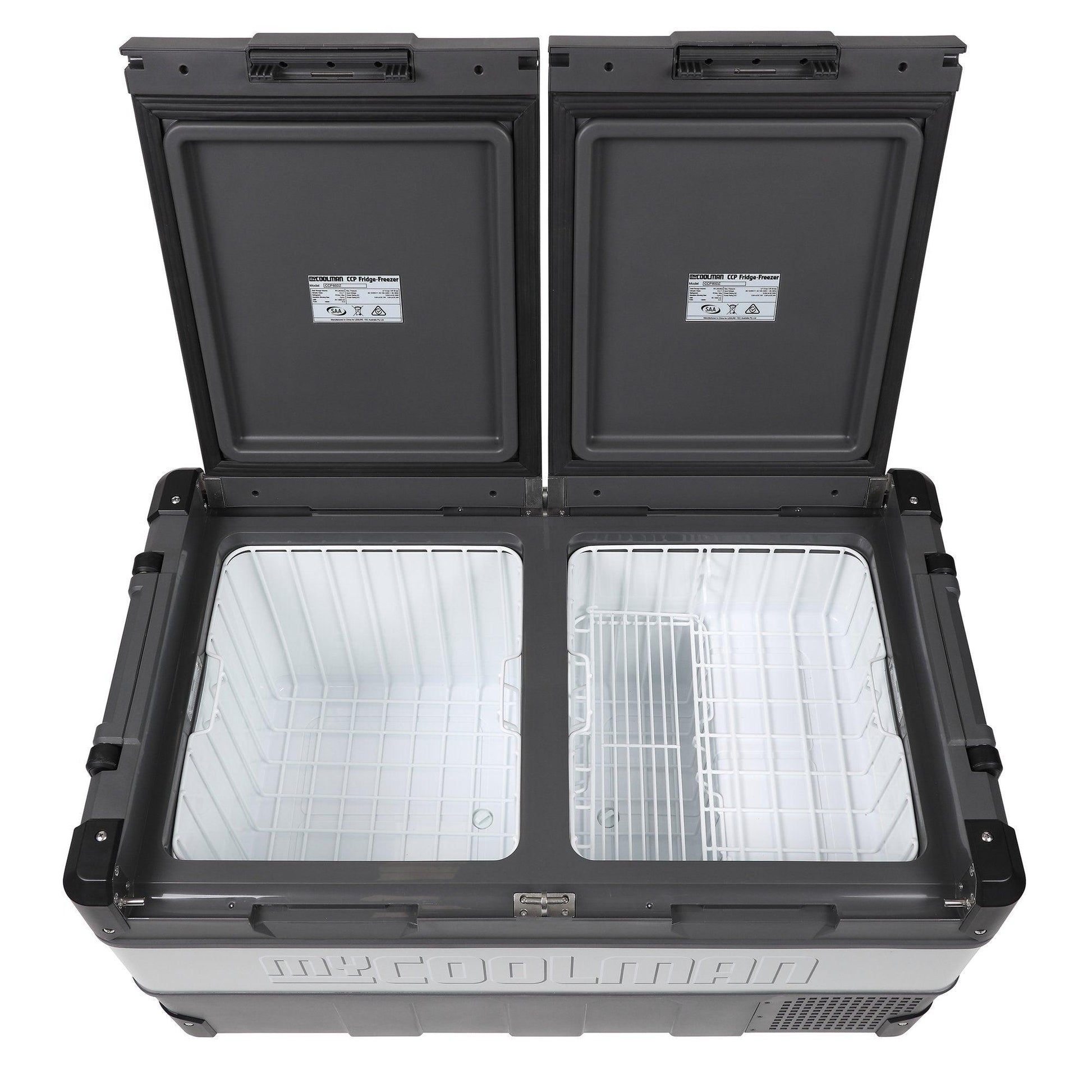 MyCoolman 85L Dual Zone Portable Fridge and Freezer - Everything Caravans