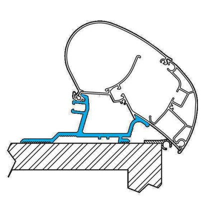 Dometic Pr-Adapt Universal Roof Awning Adapter for Caravans - Everything Caravans