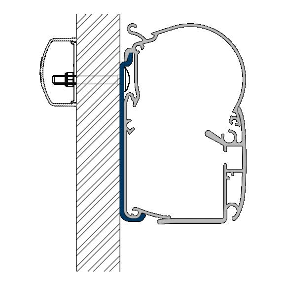 Dometic Pw-Adapt Wall Awning Adapter 3.5M