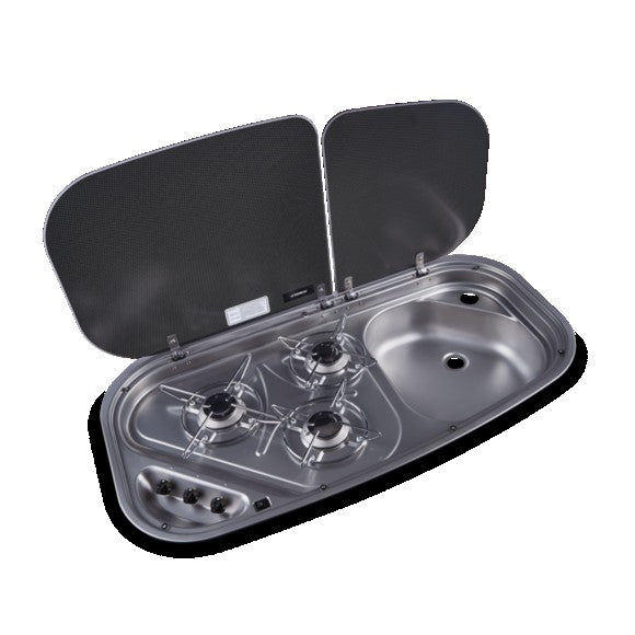 Dometic Combi Unit - 3 Burner Sink Combination