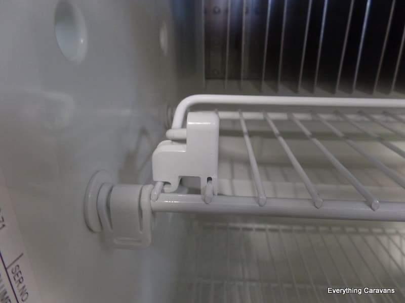 2 x 3 Way Fridge Bar Retainer Dometic - All Models with Wire Shelves - Everything Caravans