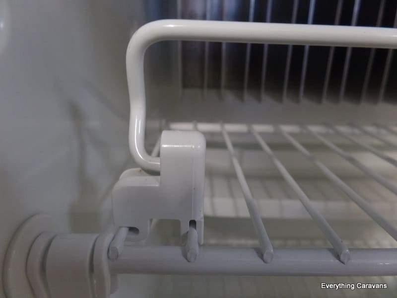 2 x 3 Way Fridge Bar Retainer Dometic - All Models with Wire Shelves - Everything Caravans