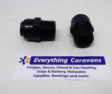 2 x John Guest Caravan fittings 12mm x 1-2 Male Water Adaptor - Everything Caravans