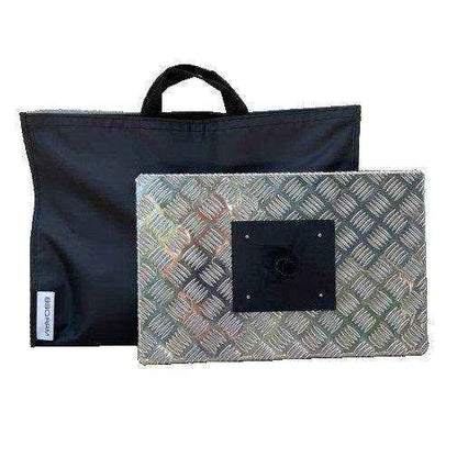 BBQArm Ripstop PVC Tray Bag to fit Large Tray - Black - Everything Caravans