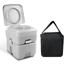20L Outdoor Portable Toilet Camping Potty Caravan Travel Boating Wtih Carry Bag - Everything Caravans
