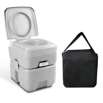 20L Outdoor Portable Toilet Camping Potty Caravan Travel Boating Wtih Carry Bag - Everything Caravans