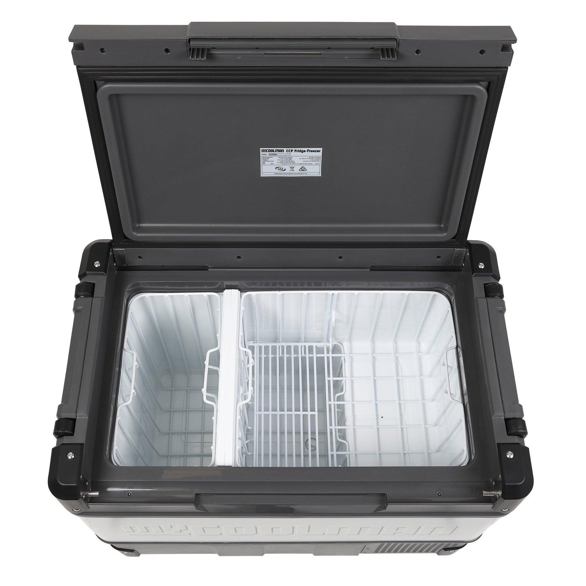 MyCoolman 69Litre Dual Zone Portable Fridge and Freezer - Black Friday Special - Everything Caravans