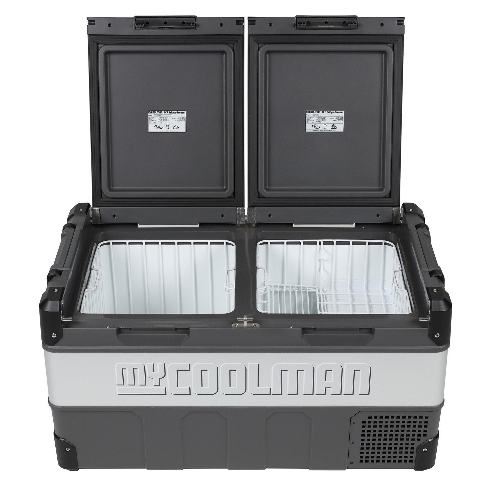 MyCoolman 85L Dual Zone Portable Fridge and Freezer - Everything Caravans