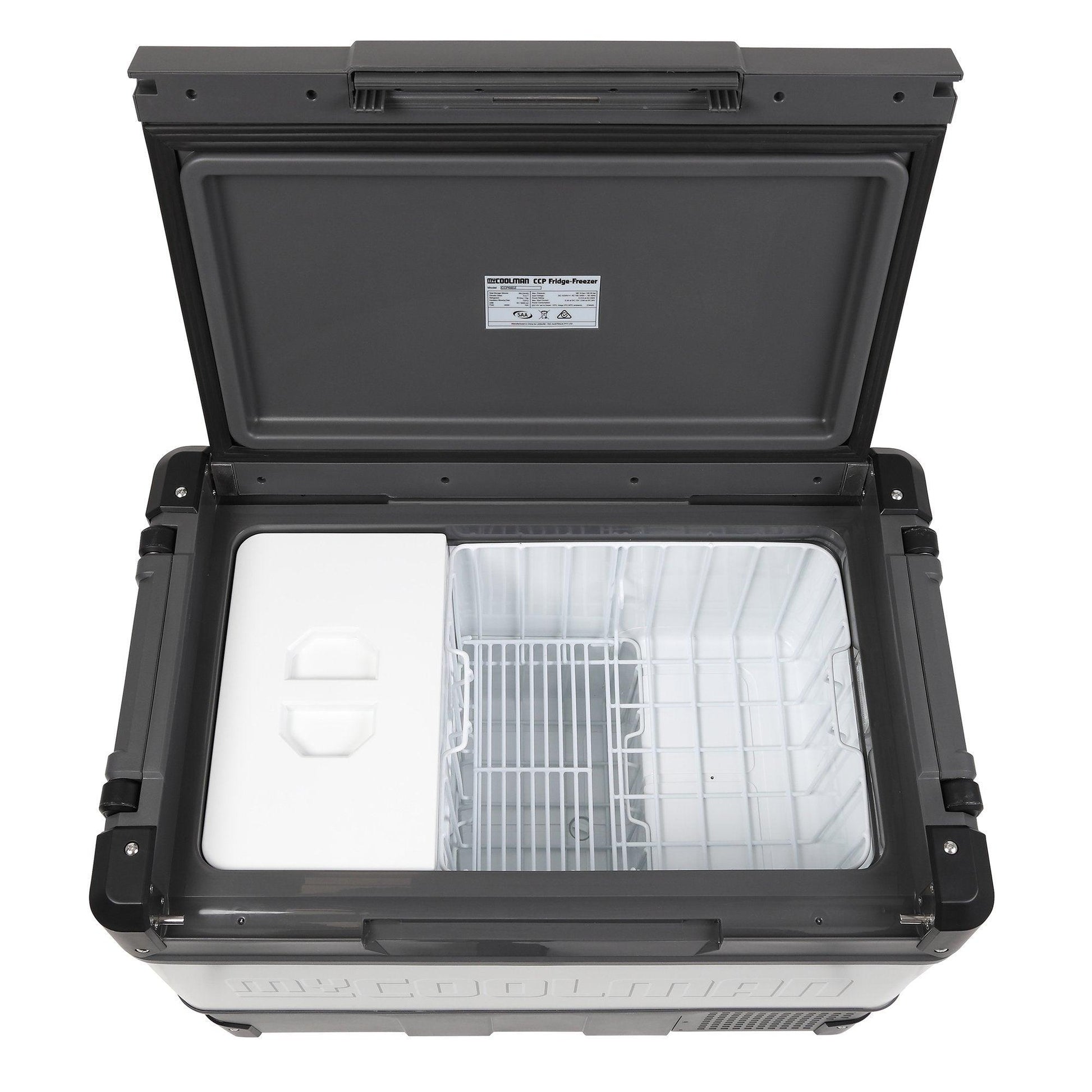 MyCoolman 69Litre Dual Zone Portable Fridge and Freezer - Black Friday Special - Everything Caravans