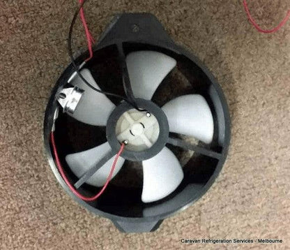 3 Way Fridge Fan 12volt Caravan Fridge Vent Fan Valterra Auto on Off with Temp - Everything Caravans