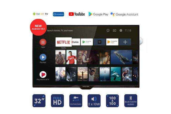 32inch 12volt HD Smart TV with Dvd Bluetooth Chromecast - Everything Caravans