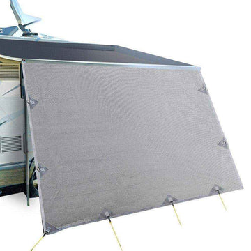 5.2M Caravan Privacy Screens 1.95M Roll Out Awning End Wall - Everything Caravans