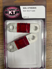 50 amp Midi Fuse  - Pack of 2 - Everything Caravans
