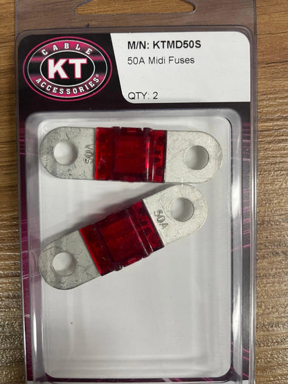 50 amp Midi Fuse  - Pack of 2 - Everything Caravans