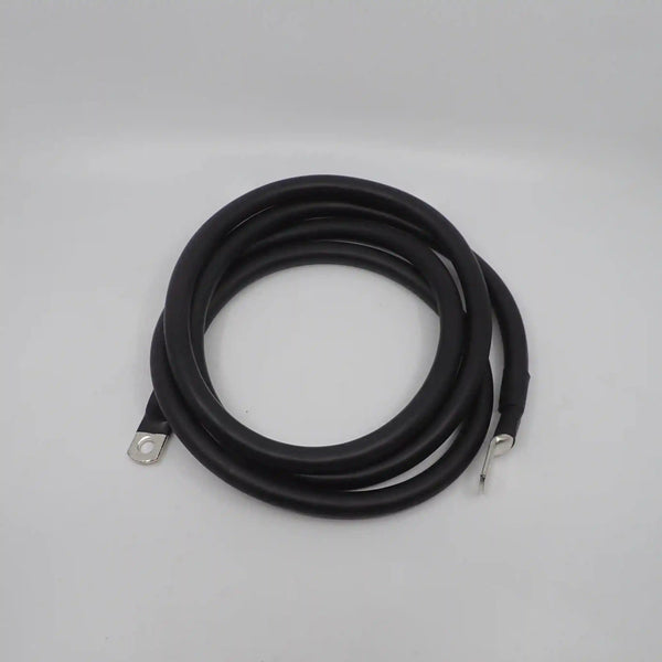 50mmsq Battery interconnect Power Lead - Black- 1220mm - Everything Caravans