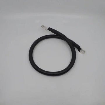 50mmsq Battery interconnect Power Lead - Black- 750mm - Everything Caravans