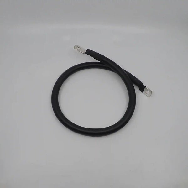 50mmsq Battery interconnect Power Lead - Black- 750mm - Everything Caravans