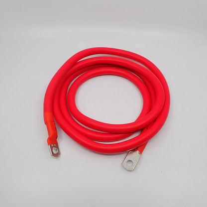 50mmsq Battery interconnect Power Lead -Red - 2330mm - Everything Caravans