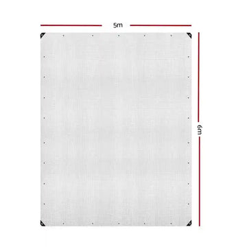 5Mx6M Tarpaulin Heavy Duty Cover 135Gsm Clear - Everything Caravans