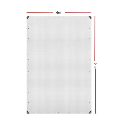 6Mx9M Tarp Heavy Duty Cover 135Gsm Clear - Everything Caravans