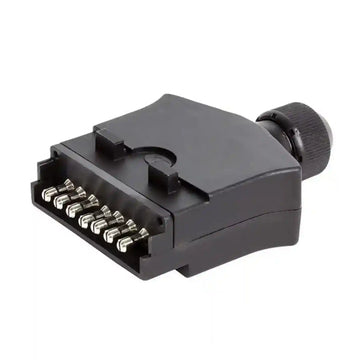 7 Pin Flat Male Trailer Plug - Everything Caravans