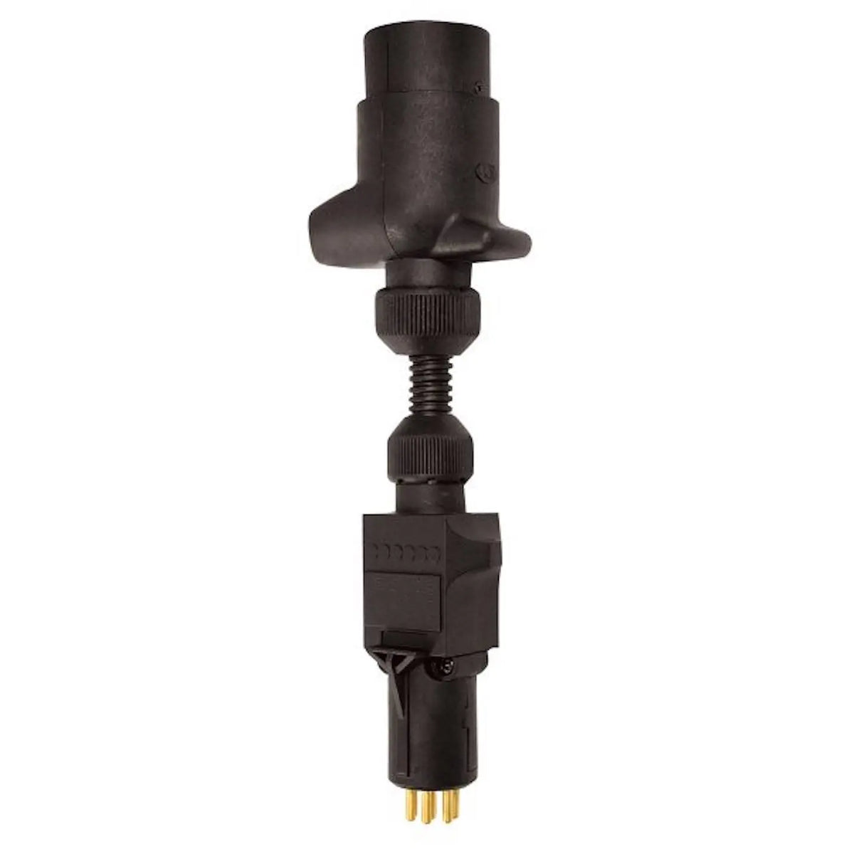7 Pin Large Round Socket - 7 Pin Small Round Plug - Standard A4EA
