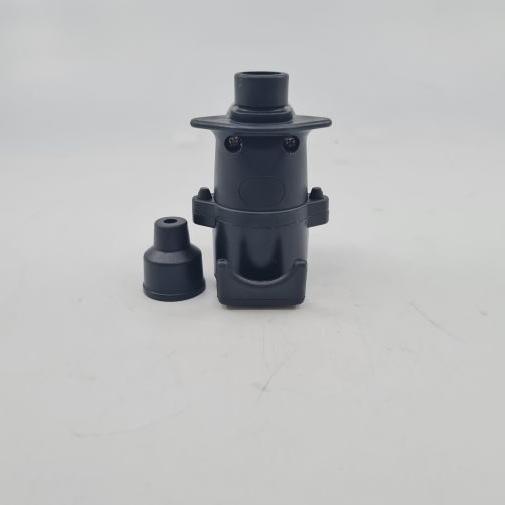 7 Pin Trailer Socket for Round Cable - Everything Caravans