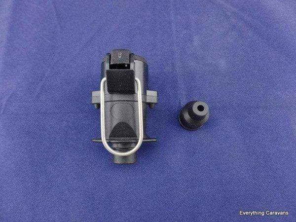 7 Pin Trailer Socket for Round Cable - Everything Caravans