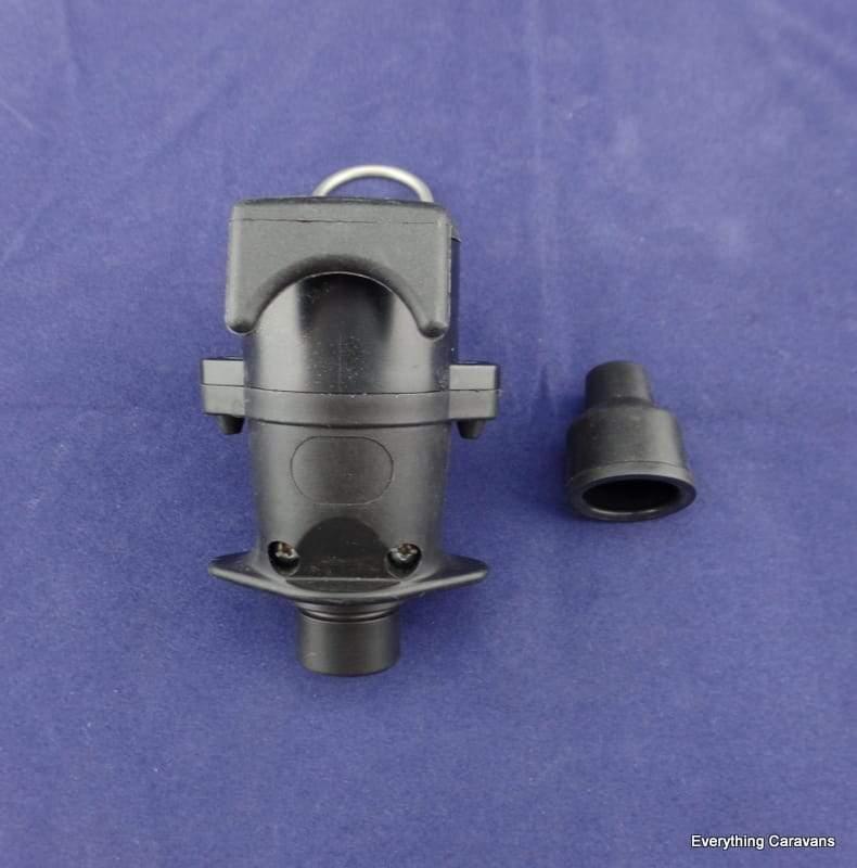 7 Pin Trailer Socket for Round Cable - Everything Caravans