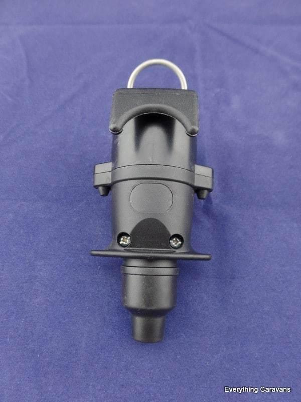 7 Pin Trailer Socket for Round Cable - Everything Caravans