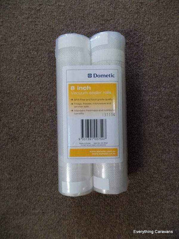 8" Vacuum Sealer Rolls Twin Pack Dometic Cryovac Bags - Everything Caravans